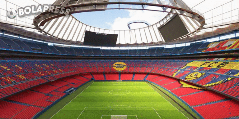 Barcelona Dikejar Waktu Siapkan Camp Nou : untuk Laga Kandang